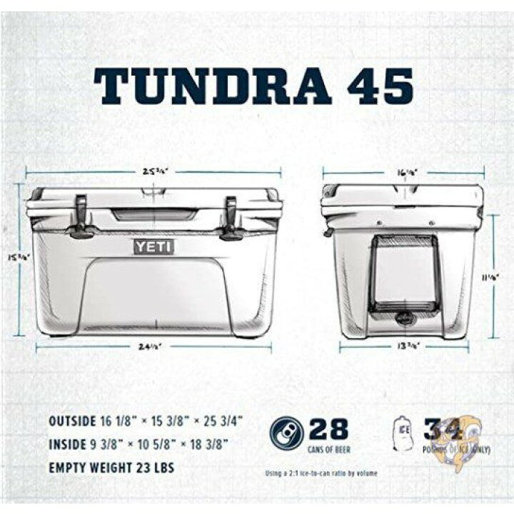 楽天市場】【5日最大1500円クーポン】YETI イエティ Tundra 45 YETI 