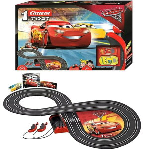 y|Cg3{4&5zJ[Y [VOgbNZbg Carrera First Disney fBYj[ sNT[ J[Y Xbg J[[X Pixar Cars  2t Slot Car Race Track