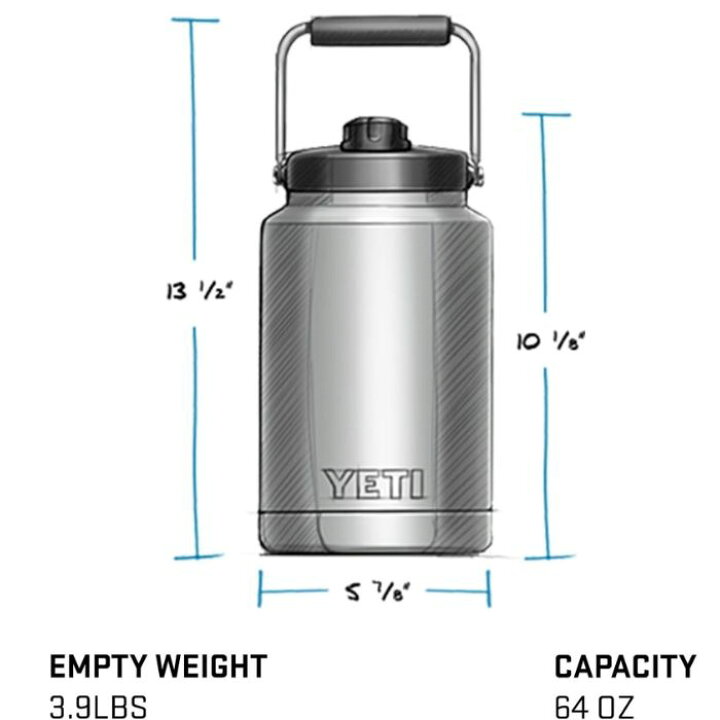 楽天市場】YETI 水筒 イエティ ハーフガロン ジャグ ランブラー 