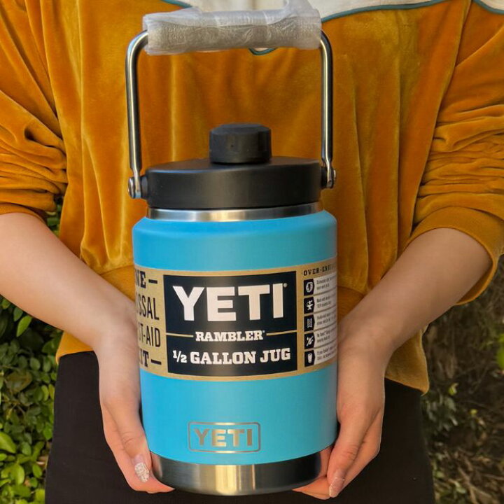 楽天市場】YETI 水筒 イエティ ハーフガロン ジャグ ランブラー 