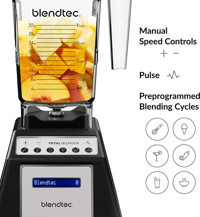 楽天市場】ブレンドテック ブレンダー Blendtec Total Classic 