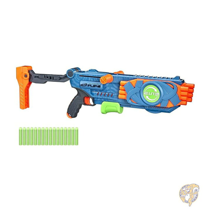 楽天市場】NERF ナーフ エリート 2.0 フリップショット フリップ 16 