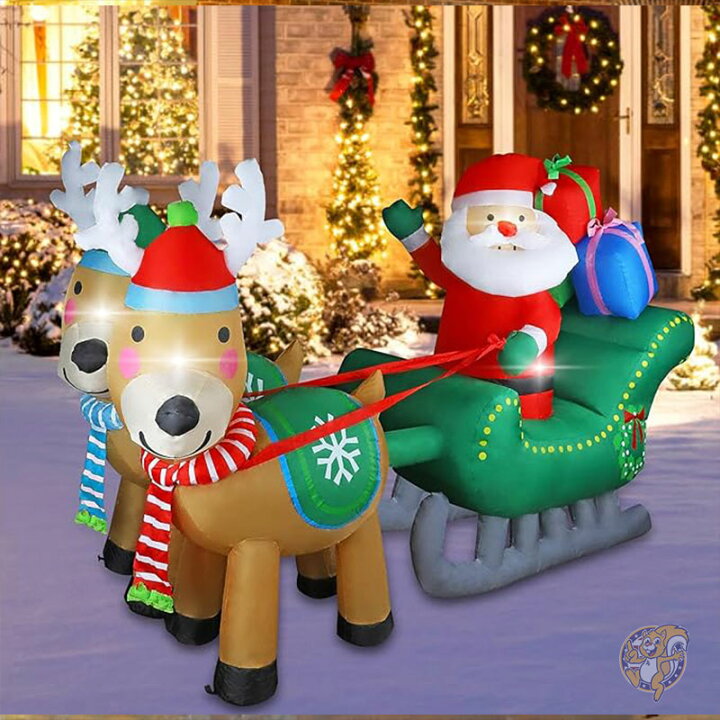 クリスマス インフレータブル サンタ - 1.8メートル 登るサンタクロース 内蔵LED,クリスマス 吹き流し飾り ホリデー装飾 ポ 楽天市場】 クリスマス インフレータブル サンタ サンタクロース 光る バルーン 風船 ロッキング エアーディスプレ エアーモチーフ 飾り 置物 ... Andulaインフレーションサンタクロース、高さ120-210cm膨張式、LEDクリスマス装飾付き庭小道具、ルミネセンス、パーティー