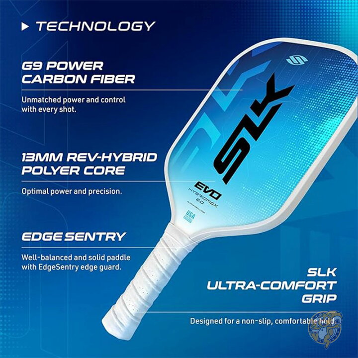 Selkirk 2024 ピックルボールパドル SLK製 | Evo Power ハイブリッド 