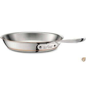 �y�N�[�|���z�M���zAll-Clad 6108SS Copper Core 5-Ply Bonded Dishwasher Safe Fry Pan Cookware, 8-Inch, Silver by