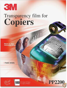 3M PP2200 Plain Paper Copier Transparency Film by [sAi]