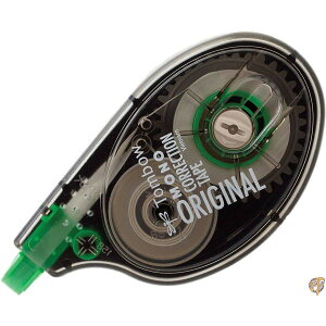 yő2000~N[|25`zMONO Correction Tape, Non-Refillable, 1/6" x 394", White Tape (sAi)