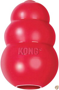 Kong CompanyT2MTXR1Classic Kong Rubber Dog Toy-MEDIUM RED KONG DOG TOY 