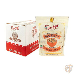 �y�ő�2000�~�N�[�|��15���z�{�u�Y���b�h�~�� Bob's Red Mill �I�[���h�J���g���[�X�^�C�� Muesli �V���A�� 1.13kg×4�ܓ��� ��������
