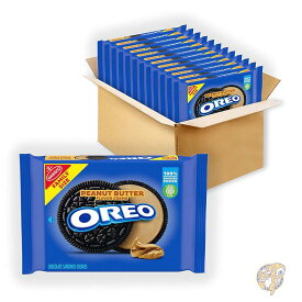 OREO オレオ ピーナッツバタークリームチョコレートサンドクッキー ファミリーサイズ 12個セット お菓子 VC-a4-54456