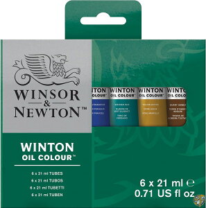Winton Oil Paints 21ml/Tube 6/Pkg-Assorted Colors (sAi) 