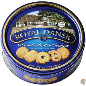 Office Snax Royal Dansk - Danish Butter Cookies 340g