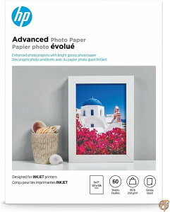 y|Cg3{2028ԁzAdvanced Photo Paper, 56 lbs., Glossy, 5 x 7, 60 Sheets/Pack (sAi)