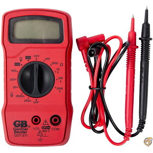 GB ElectricalGDT-311Manual Digital Multi-meter-DIGITAL MULTI-TESTER 