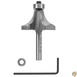 【1000円/555円クーポン配信中】Vermont American23136Roundover Or Beading Router Bit-5/8" ROUNDOVER BIT (並行輸入品)