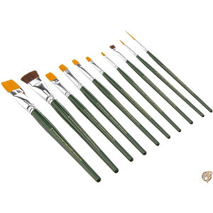 �y�N�[�|���z�M���zOne Stroke Brush Set-10/Pkg ��������