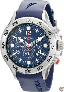 y300~N[|zMz[(m[`J)Nautica][Nautica Men's Quartz Resin Silicone Watch](tAi) (Blue 