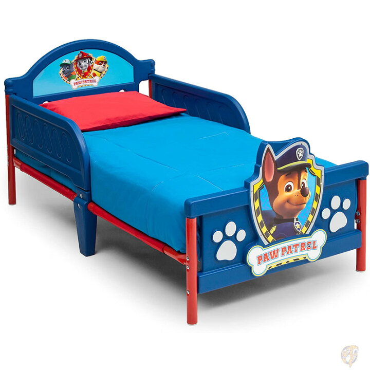楽天市場】パウ・パトロール 幼児用ベッドフレーム PAW PATROL パウ 