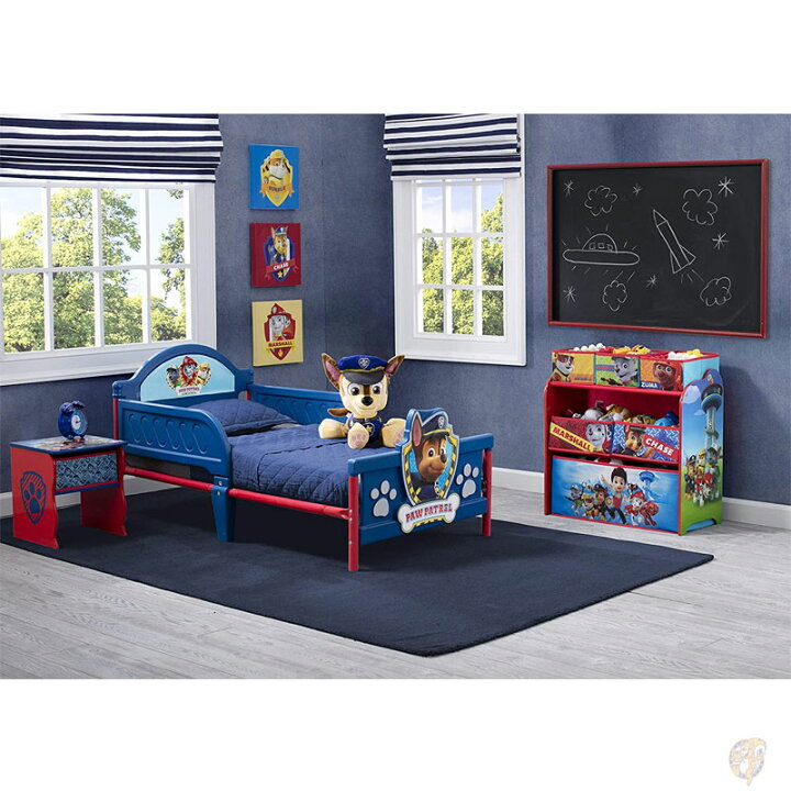 楽天市場】パウ・パトロール 幼児用ベッドフレーム PAW PATROL パウ 