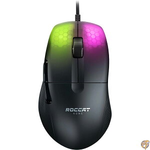 �y�ő�2000�~�N�[�|��4������zROCCAT �Q�[�~���O�}�E�X Kone Pro �L�� �u���b�N/�� ���w��/19K/�I�v�e�B�J���X�C�b�`/�T�C�h�{�^��/�y��66g/PTFE/Reflex/RGB �h�C�c�f�U�C�� �y���{���K�㗝�X�i�z