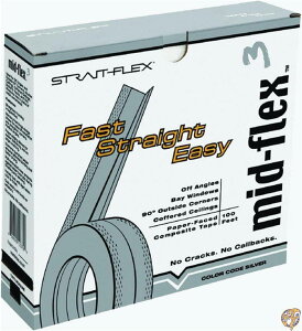 y|Cg3{4&5zStrait-Flex Int'lMF-100Mid-Flex 300 Drywall Tape-3"X100' MID-FLEX300 TAPE