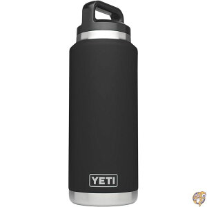 YETI Rambler 36 oz Bottle, Vacuum Insulated, Stainless Steel with TripleHaul Cap black
