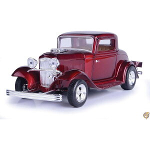 yő2000~N[|25`z[v~A AJ NVbN]Premium American Classics 1932 Ford Coupe Black 1:24 Diecast Model Car Motormax diecast