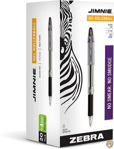 y1000~N[|撅30l4`zJimnie Roller Ball Stick Gel Pen, Black Ink, Medium, 24 per Box (sAi)