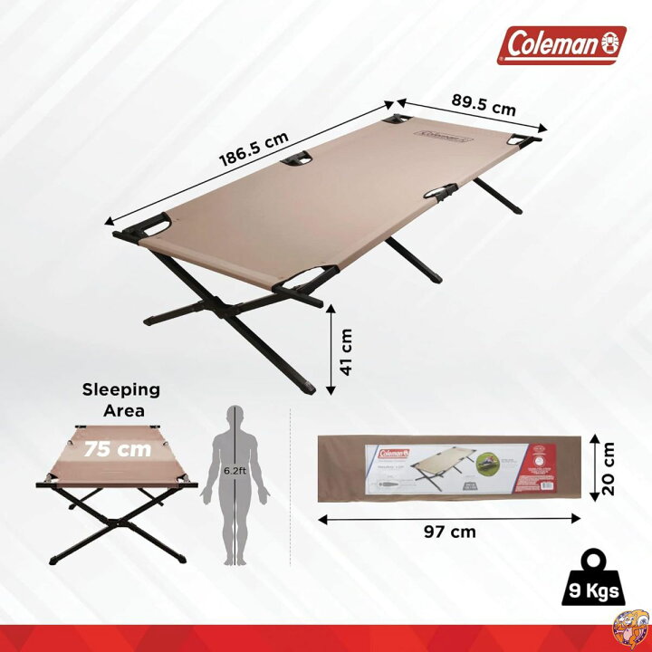 楽天市場】(コールマン)Coleman Trailhead II Cot トレイルヘッドII 