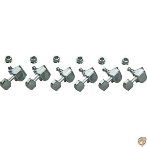 Fender �t�F���_�[ �`���[�j���O�y�O 0S F STYLE STRATOCASTER-TELECASTER TUNING MACHINES (LEFT-HAND) CHROME