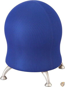 yN[|zMzSafco Polyester Mesh Zenergy Ball Chair, Blue 141msAn