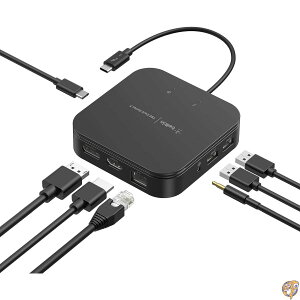y281000~N[|!撅20lzBelkin CONNECT Thunderbolt 3 Dock Core 7 in 1hbLOXe[V Macbook Pro / Air iPad iMac Windows 10Ή 4KfAfBXvCΉ ő5K/60Hz DisplayPort1.4/HDMI2.0 USB-C PD