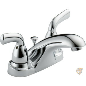 �y�N�[�|���z�M���zDelta B2510LF-PPU Foundations Core-B Two Handle Centerset Lavatory Faucet, Chrome by DELTA FAUCET [���s�A���i] ��������