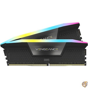 CORSAIR DDR5-6600MHz fXNgbvPCp VENGEANCE RGB DDR5V[Y (PC5-52800) Intel XMPLbg 32GB ubN [16GB×2] CMH32GX5M2B6600C38