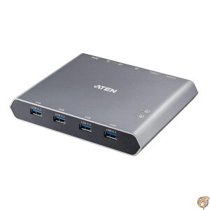 ATEN 8KΉ 2|[g USB-C KVMXCb`iDisplayPort/USB-C/USB3.2 hbLOXe[Vtj/ Duo Flexiő8KΉ) US3311
