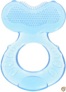 Nuby Silicone Teether with Bristles, Colors May Vary [sAi]