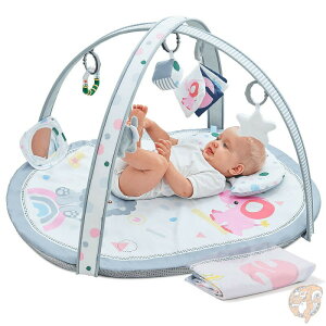 ZILLYBEE ベビー プレイマット ibabejoy プレイジム 7in1 アクティビティマット カバー2枚入り 出産祝い 送料無料