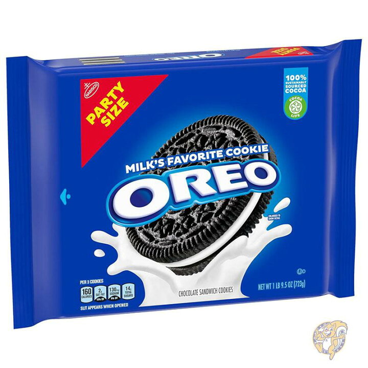 楽天市場】OREO オレオ チョコレートサンドクッキー パーティーサイズ 