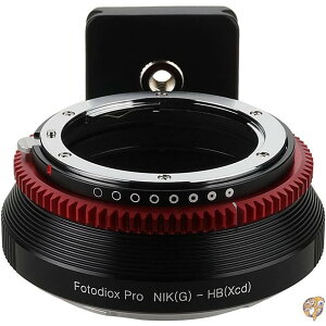 Fotodiox Pro Lens Mount Adapter Compatible with Nikon F-mount G-Type Lenses to Hasselblad XCD-mount Cameras such as X1D 50c