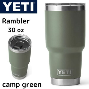 y|Cg3{!42028ԁzCGeB u[ LvO[ YETI Rambler 30 oz Camp Green XeXX`[ ^fM ^u[ ۉۗ H@Ή