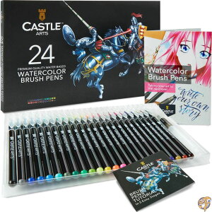 Castle Art Supplies ʃuVy 24{Zbg - N₩ȃ}[J[ _ȃiCuV[ hG  G MLp - 