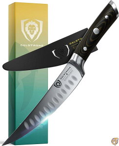 y300~N[|zMzDALSTRONG Gladiator Series- Curved Fillet Knife- 15cm - German HC Steel- With Sheath