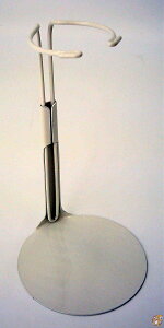 y|Cg2{_tf[z(6-Pack) - Kaiser Doll Stand 2101 White for 20cm 30cm Dolls and Action Figures, 6-Pack