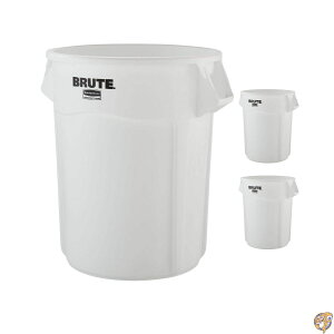 Rubbermaid Commercial Products BRUTE Ȋی^S~ 55K zCg S~ ƒ/K[W/[/ItBX/X^WA/oX[p 3pbN