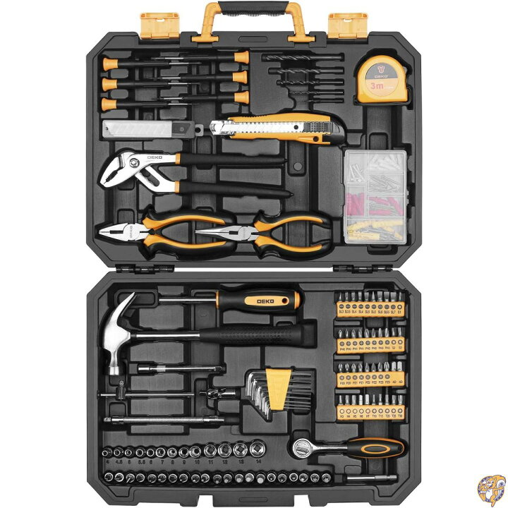 楽天市場】【20日最大4000円クーポン】DEKOPRO 196ピース ツールセット 