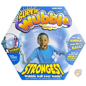 y|Cg3{!1428ԁzThe Amazing SUPER Wubble Bubble Ball with Pump - Blue by WUBBLE 