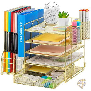 y1000~/555~N[|26ԁz5i ^[gC t@Cz_[t Desk Organizer with File Holder Marbrasse }ubZ