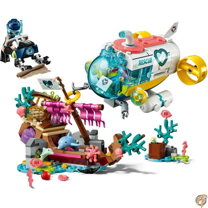 楽天市場】レゴ(LEGO) フレンズ イルカのレスキューサブマリン 41378