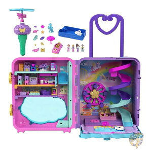 �|���[�|�P�b�g Polly Pocket �g�����N�^ �h�[���n�E�X�Z�b�g �l�` 4��/��蕨 1 ��/�A�N�Z�T���[ 25 �� HKV43
