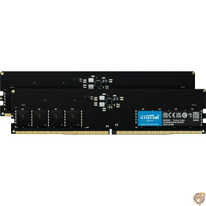 crucial fXNgbvp݃ 64GB(32GBx2)DDR5 5200MT/s CL42 UDIMM 288pin CT2K32G52C42U5